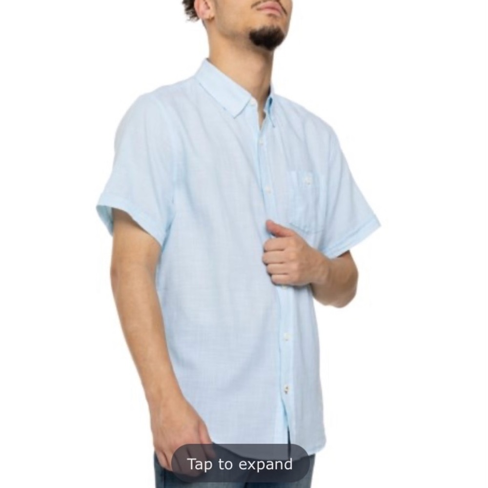Weatherproof vintage country will crystal blue Men's Shirt